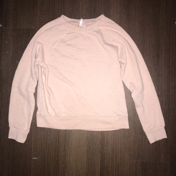 Blush pink hoodless sweatshirt - Picture 1 of 1